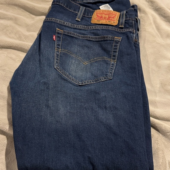 Levi's Other - Levi's Men's Dark Blue Straight Jeans